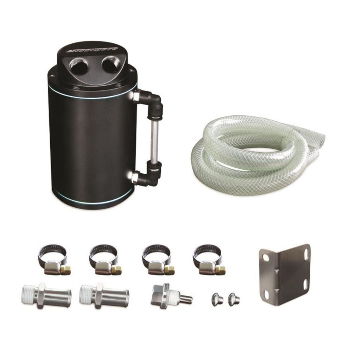 Mishimoto Black Oil Catch Can — Universal