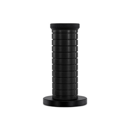 Mishimoto Weighted Grip Shift Knob, Black/Black (MMSK-BMXBKBK)