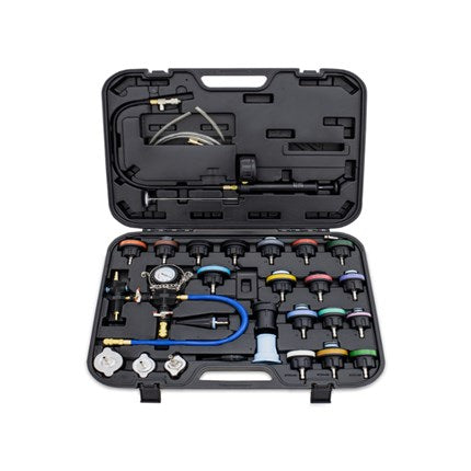Mishimoto Cooling System Pressure Tester and Vacuum Purge Kit, 28pc (MMTL-CPT-28)