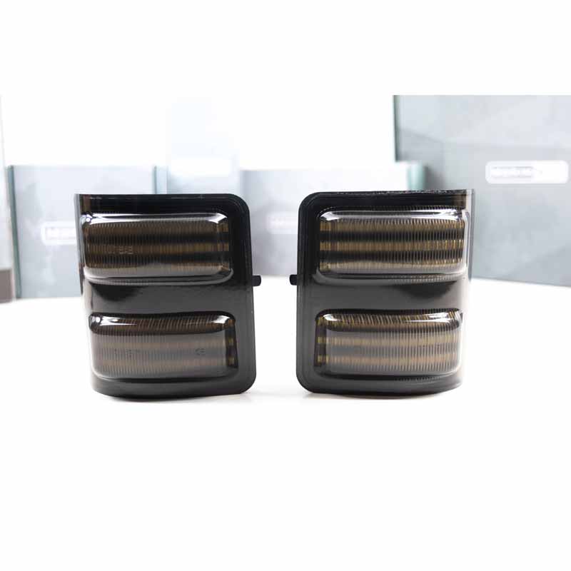 Morimoto Smoked Xb LED Side Mirror Lights — 2011-2016 Ford F-250/F-350 6.7L V8