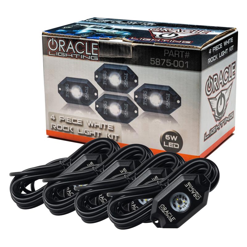 Oracle Underbody Rock Light Kit (4-Piece) — Universal Fit