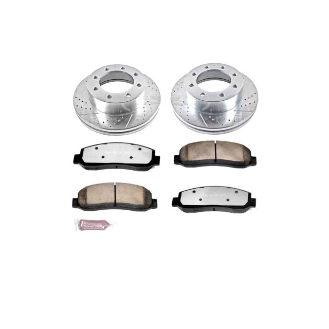 Power Stop Z36 Truck & Tow Front Brake Kit K1781-36 - Ford F-450 Super Duty (2010-2012)