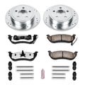 Power Stop Z36 Truck & Tow Brake Kit K2197-36 - Rear, Jeep Liberty (2003-2007)