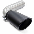 PPE 4-Inch Stainless Tail Pipe Upgrade with Black Exhaust Tip — 2020-2023 GM Duramax 6.6L L5P