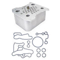 PPE Heavy-Duty Engine Oil Cooler with Viton Gasket Kit — 2008-2010 Ford 6.4L