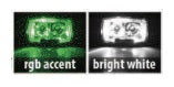 Quake LED Seismic Series 3in 10W Flood RGB Accent Light QQU782