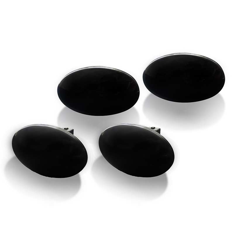 Recon Smoked 4-PC LED Dually Fender Lights — 1999-2010 Ford F-350/F-450 Power Stroke 6.0L 6.4L 7.3L