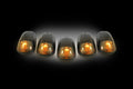 Recon LED Cab Roof Light Kit 264146BKS, Smoked Lens - Ram HD 2500/3500 (2003-2018)