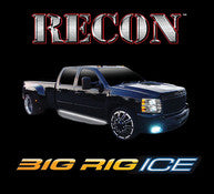 Recon Big Rig ICE LED Running Light Kit 26414X - 62in, Amber w/ White Courtesy, 2pc