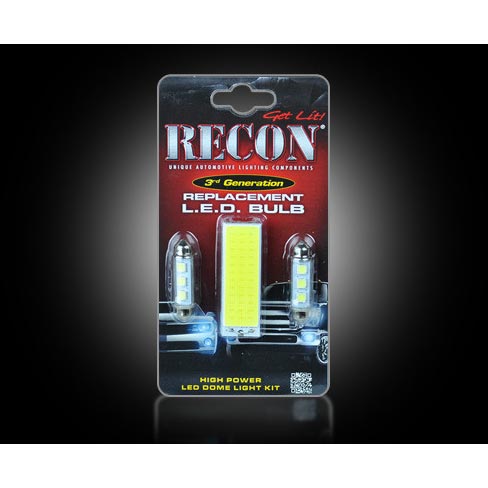 Recon High Power LED Dome Light Set — 1999-2010 Ford