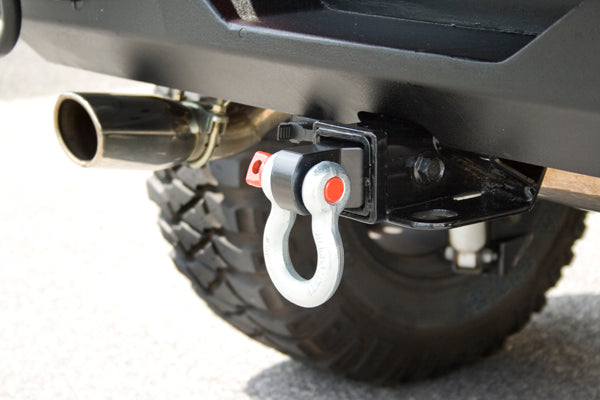 Rugged Ridge Receiver-Mount D-Ring Shackle Assembly 11234.01