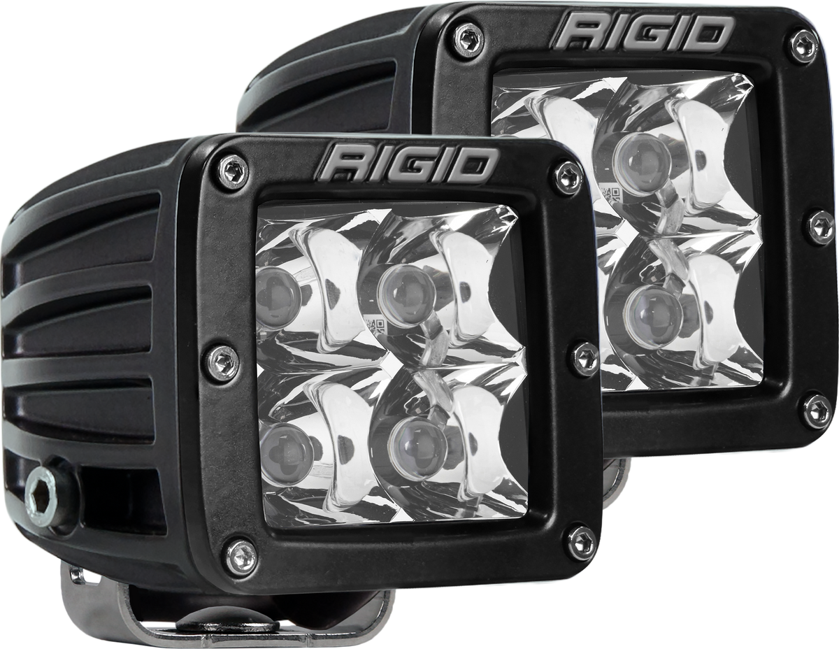 Rigid Industries D-Series Pro LED Light Pair 202213 - Spot, Surface Mount