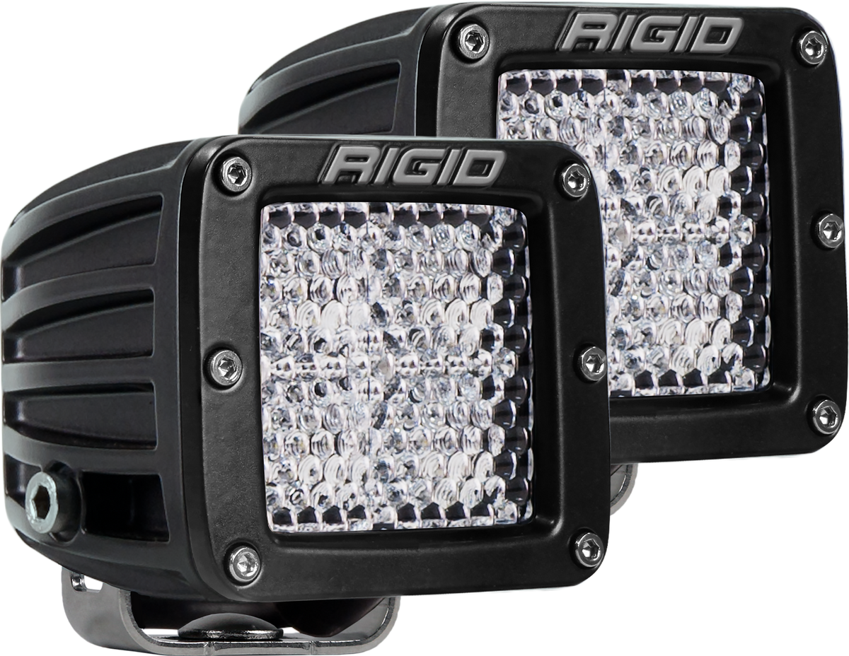 Rigid Industries D-Series Pro LED Light Pair 202513 - Diffused, Surface Mount