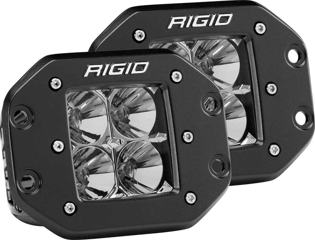 Rigid Industries D-Series Pro LED Light 212113 - Flood, Flush Mount