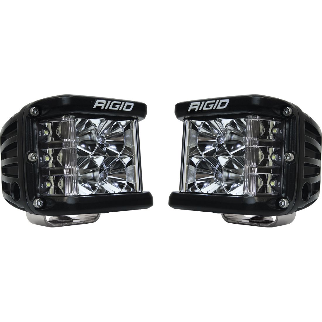 Rigid Industries D-SS PRO Flood LED Lights - Side Shooter, Pair (262113)