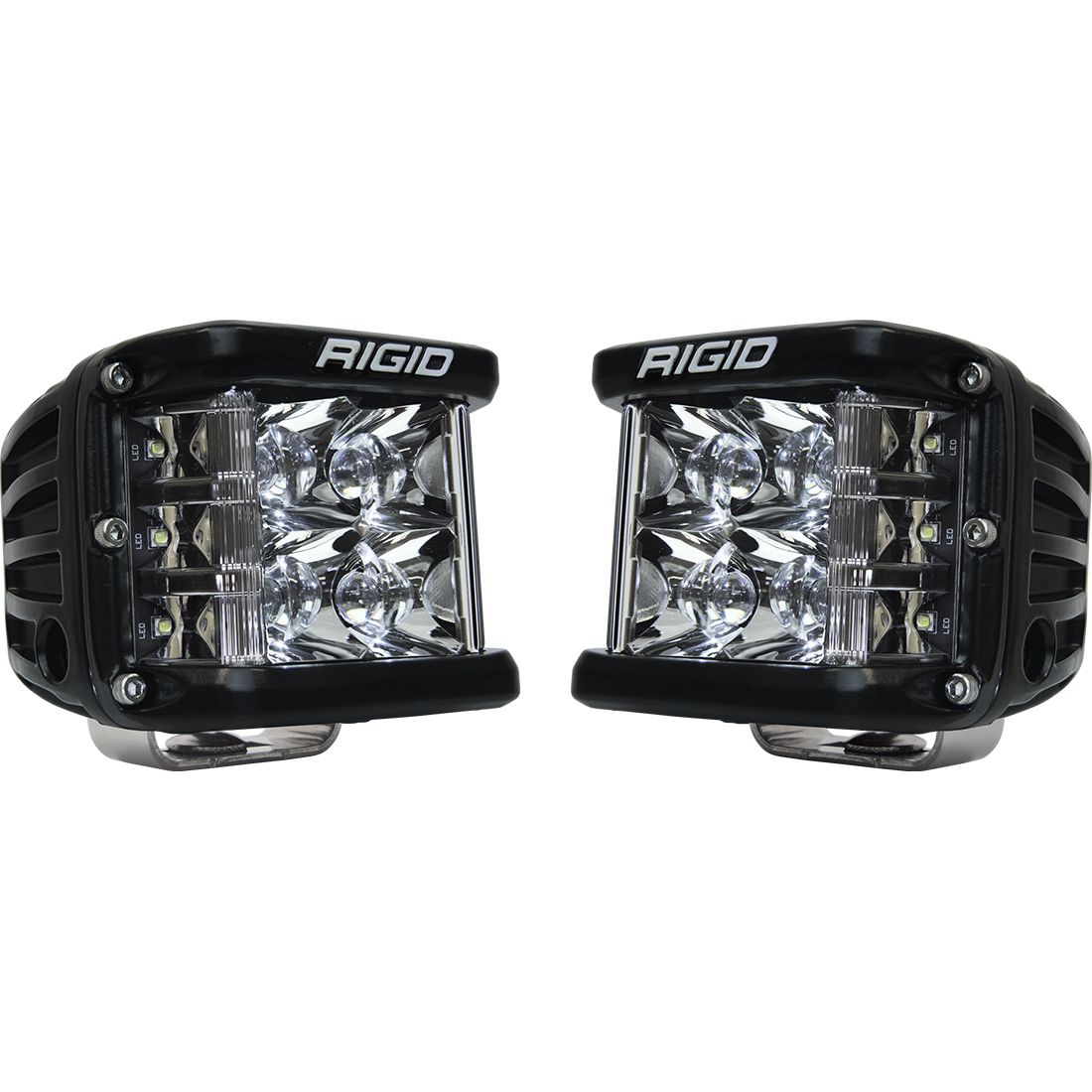 Rigid Industries D-SS PRO Spot LED Lights - Side Shooter, Pair (262213)