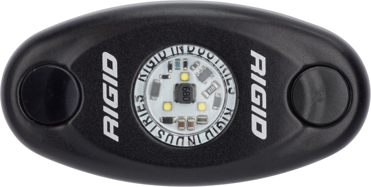 Rigid Industries A-Series High Power LED Light 480093 - Black, Cool White