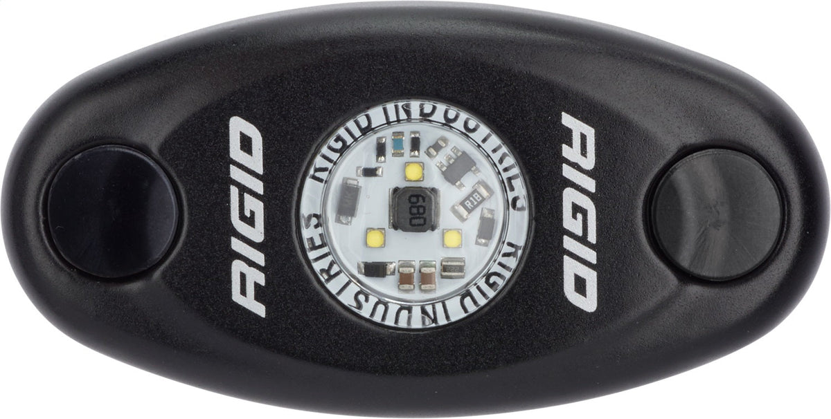 Rigid Industries A-Series High Power LED Light 480333 - Black, Amber