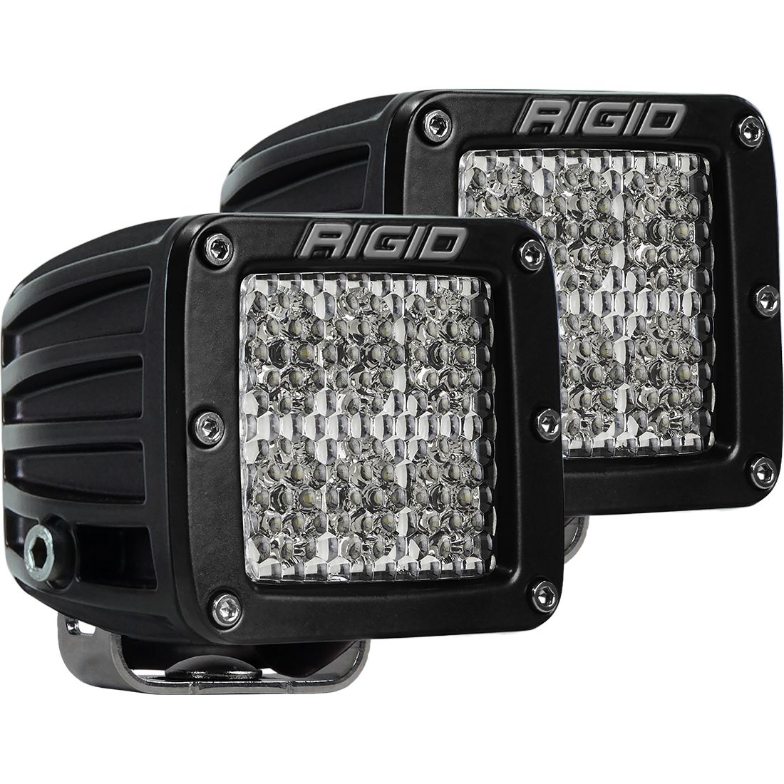 Rigid Industries D-Series PRO Specter Diffused LED Lights - Surface Mount, Pair (502513)