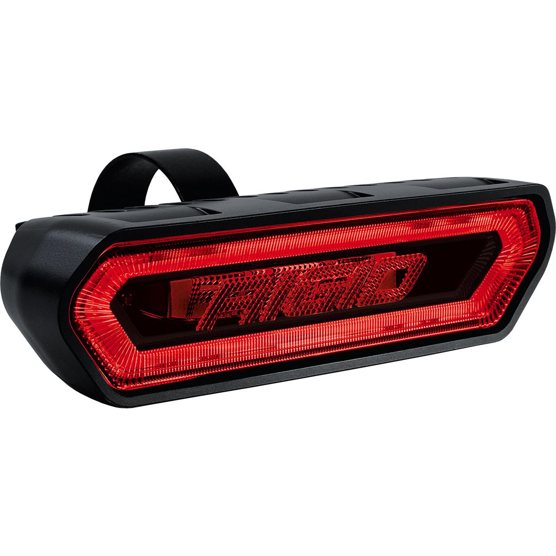 Rigid Industries Chase Rear-Facing LED Light 90133 - Red Halo, Black Housing