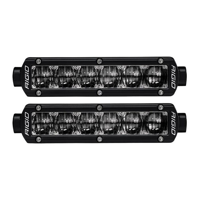 Rigid Industries SR-Series PRO 6in Fog Light Pair - SAE J583, Selective Yellow (906704)
