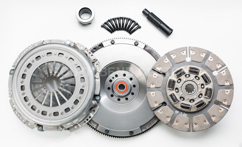 South Bend Clutch Ceramic Single Disc Clutch Kit with Flywheel - Ford F-250/F-350/F-450/F-550 6.4L Power Stroke (2008-2010)