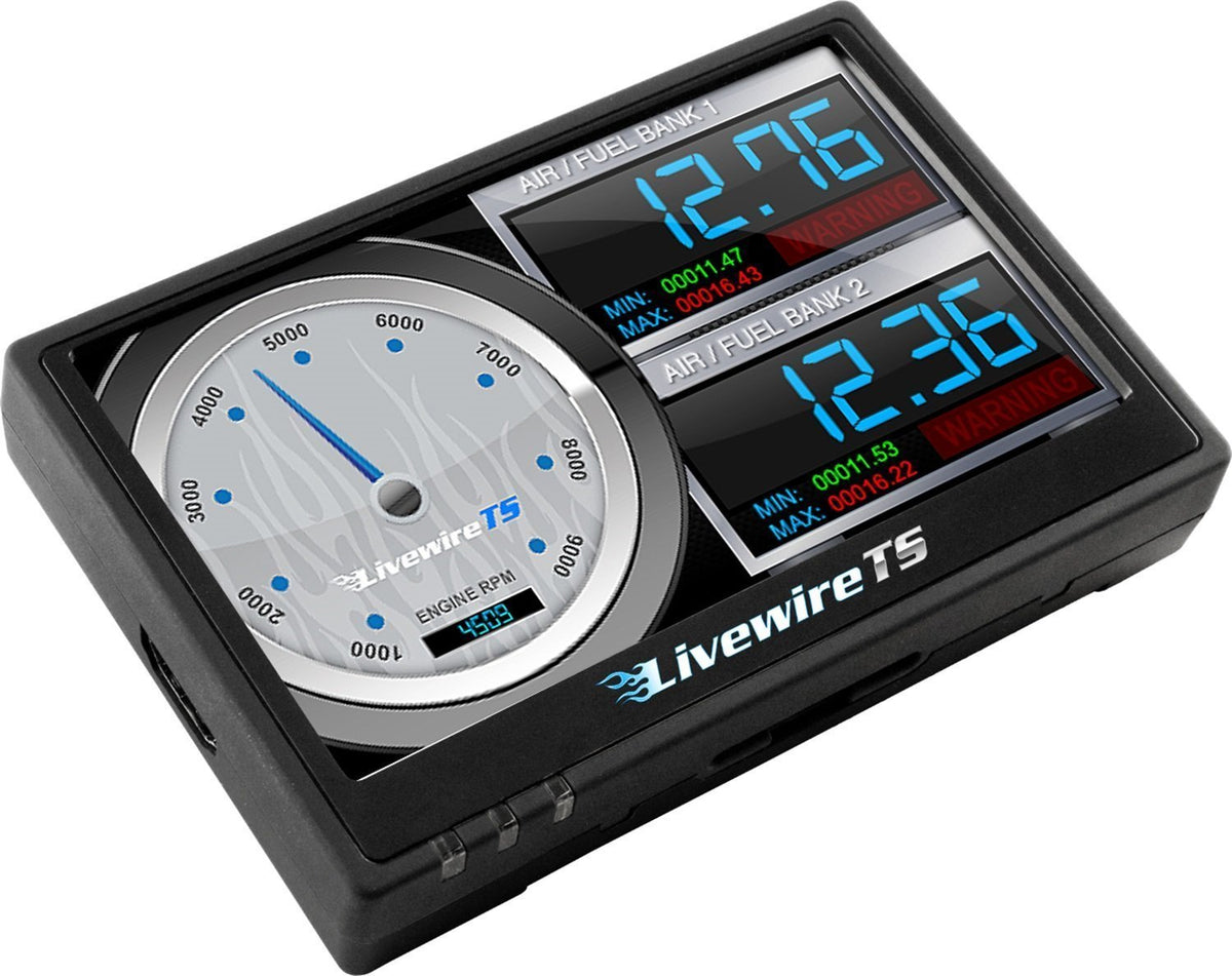 SCT Livewire TS+ Tuner & Monitor 5015P - Ford F-250/F-350/F-450/F-550 Super Duty Power Stroke (1999-2019)