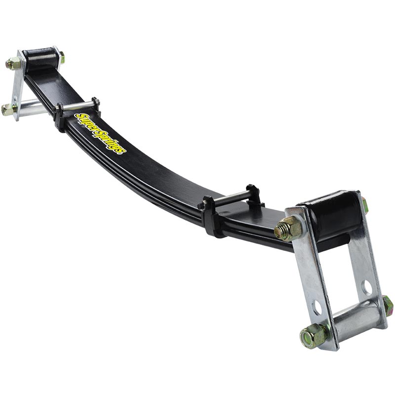 SuperSprings SSA17.5 Helper Spring (Single Side, 2,500 lb Capacity) - Ford F-450/F-550 Super Duty Chassis Cab (1999-2021)