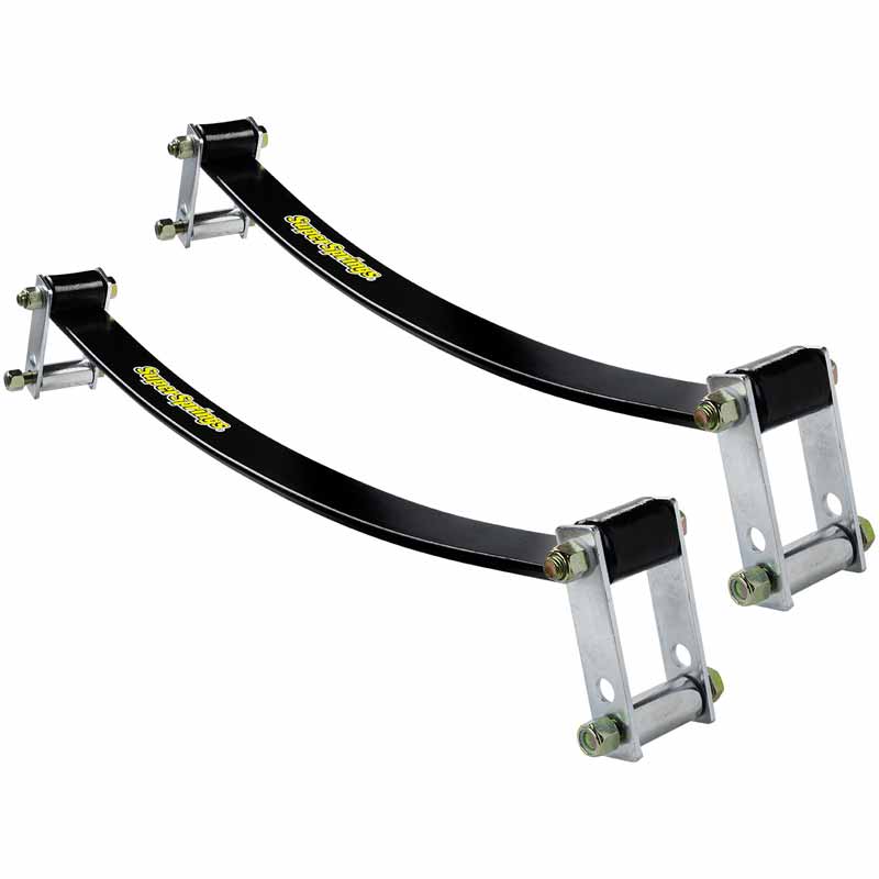 SuperSprings SSA22 Helper Springs (Pair, 2,500 lb Capacity)