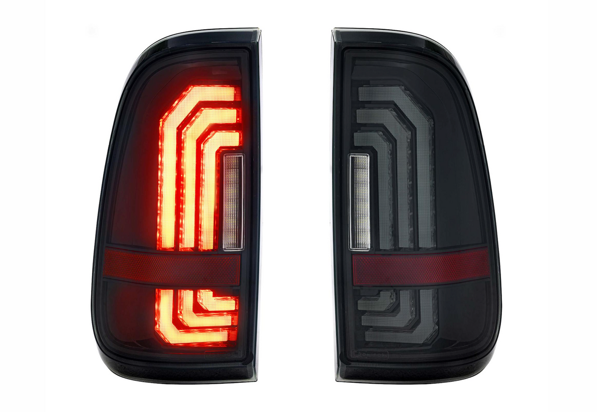 Morimoto XB LED Tail Lights (Red Lens Set) — 1999-2016 Ford