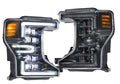 Morimoto XB LED Headlights (Amber DRL Set) — 2020-2022 Ford