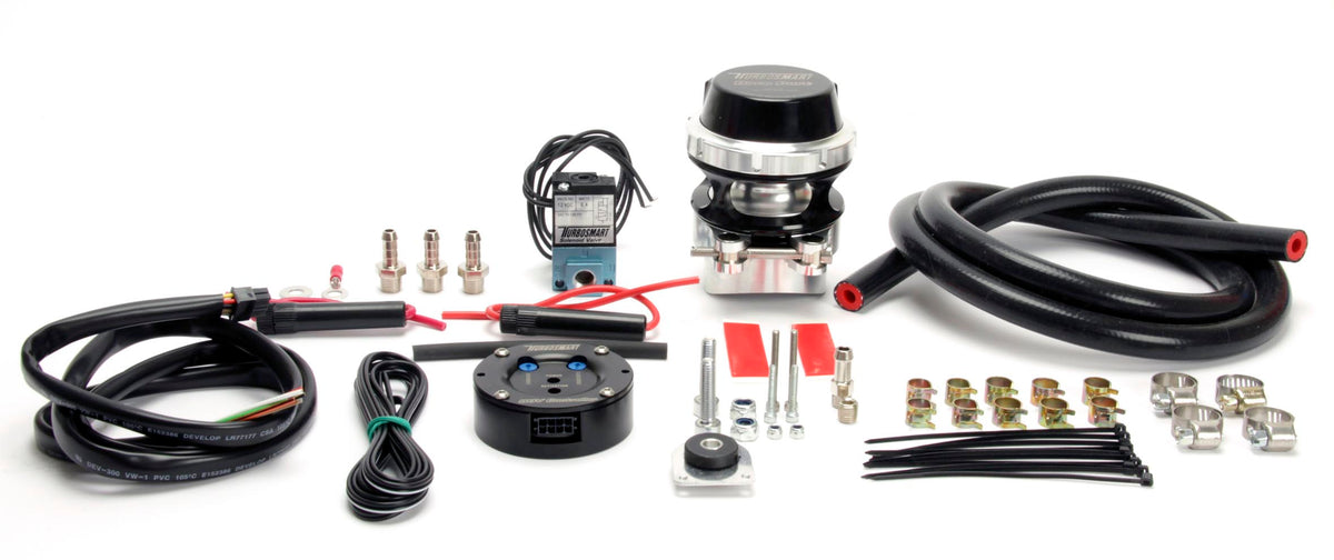 Turbosmart BOV Controller Kit with RacePort Blow-Off Valve - Black (TS-0304-1002) - Universal Diesel