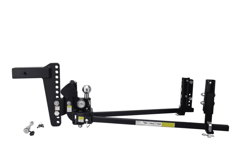 Weigh Safe TrueTow Heavyweight Wdh - 10" Drop, 2" Shank - 18,500 Gtw W/Hitch Pin Lock