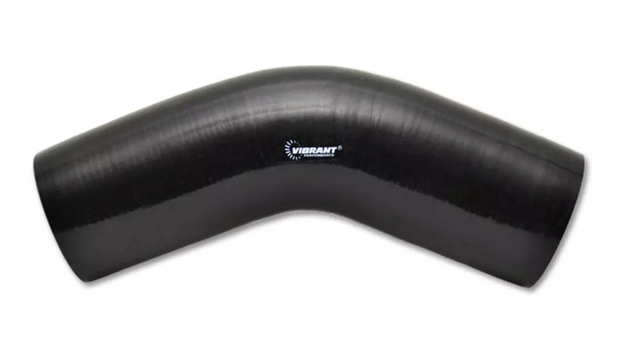 Vibrant Performance 4in T304 Stainless Steel 45 Degree Bend — Universal Fit