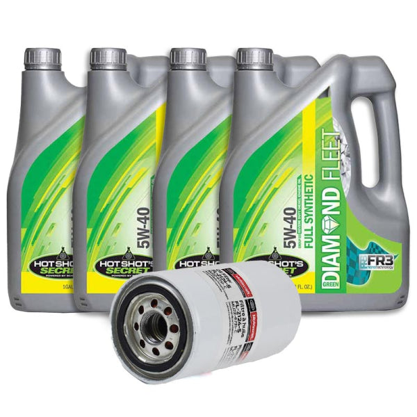 Ford 6.7L Power Stroke 5W-40 Oil Change Bundle (OE Oil Filter)