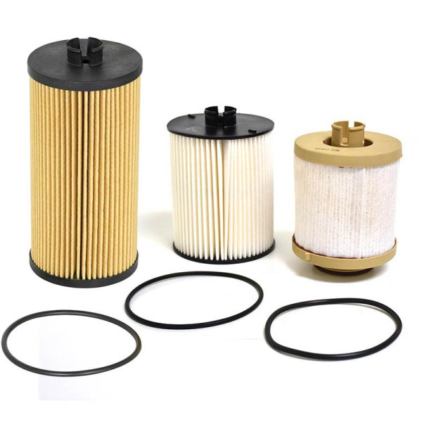 Ford 6.4L Power Stroke Oil & Fuel Filter Bundle (Aftermarket Filters)