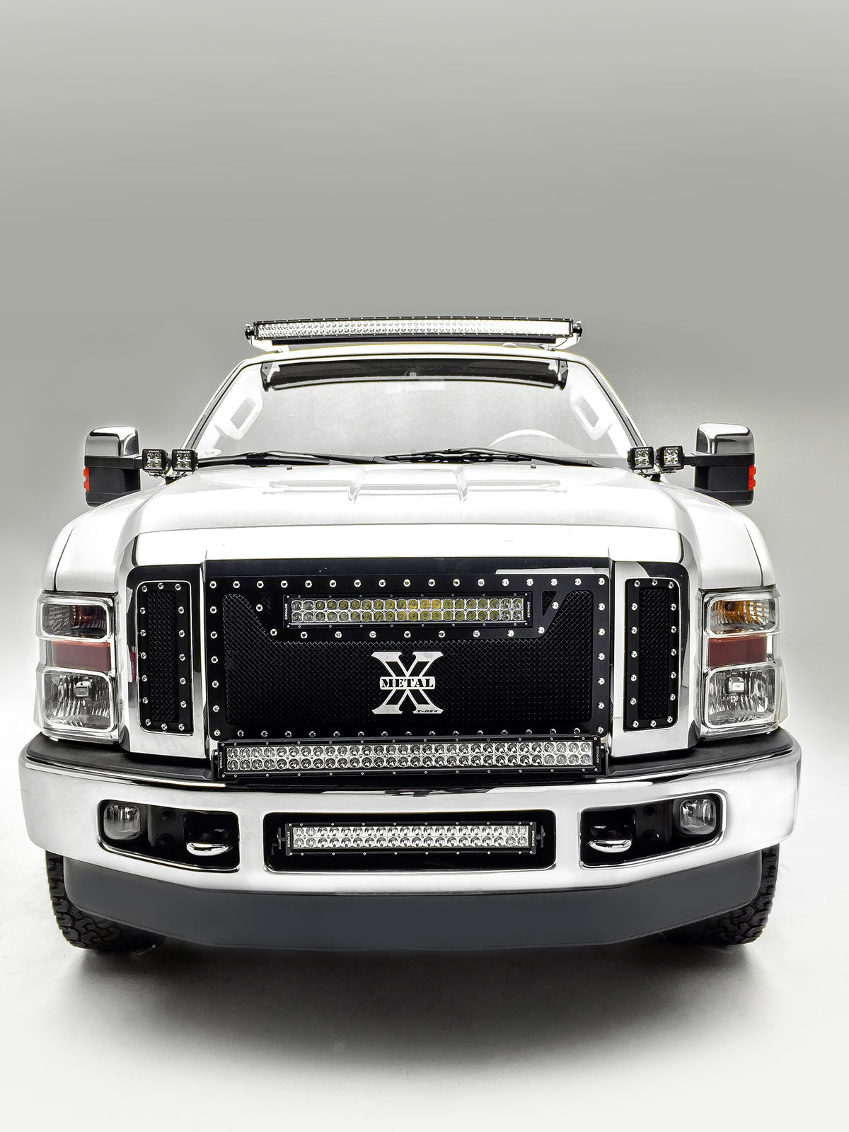 ZROADZ Front Bumper Center LED Kit with 20-Inch LED Light Bar - Ford F-250/F-350/F-450 Super Duty (2008-2010)