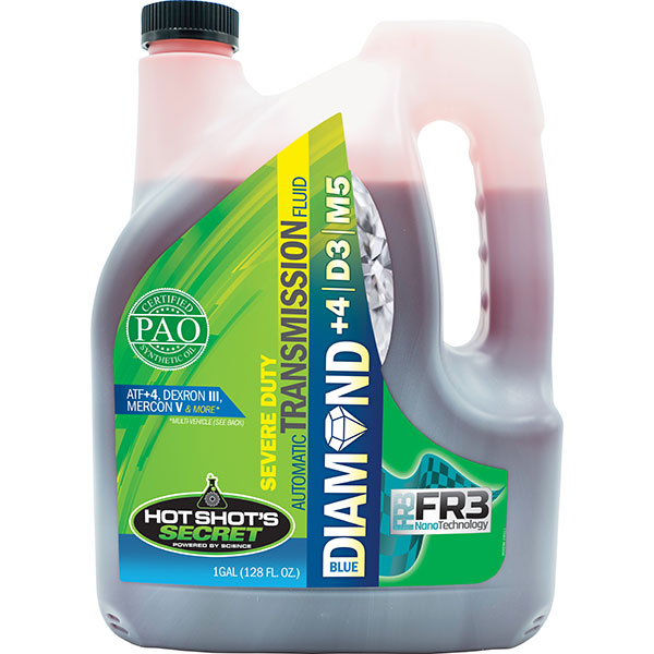 Hot Shot's Secret Blue Diamond Atf+4/dexron Iii/mercon V Trans Fluid
