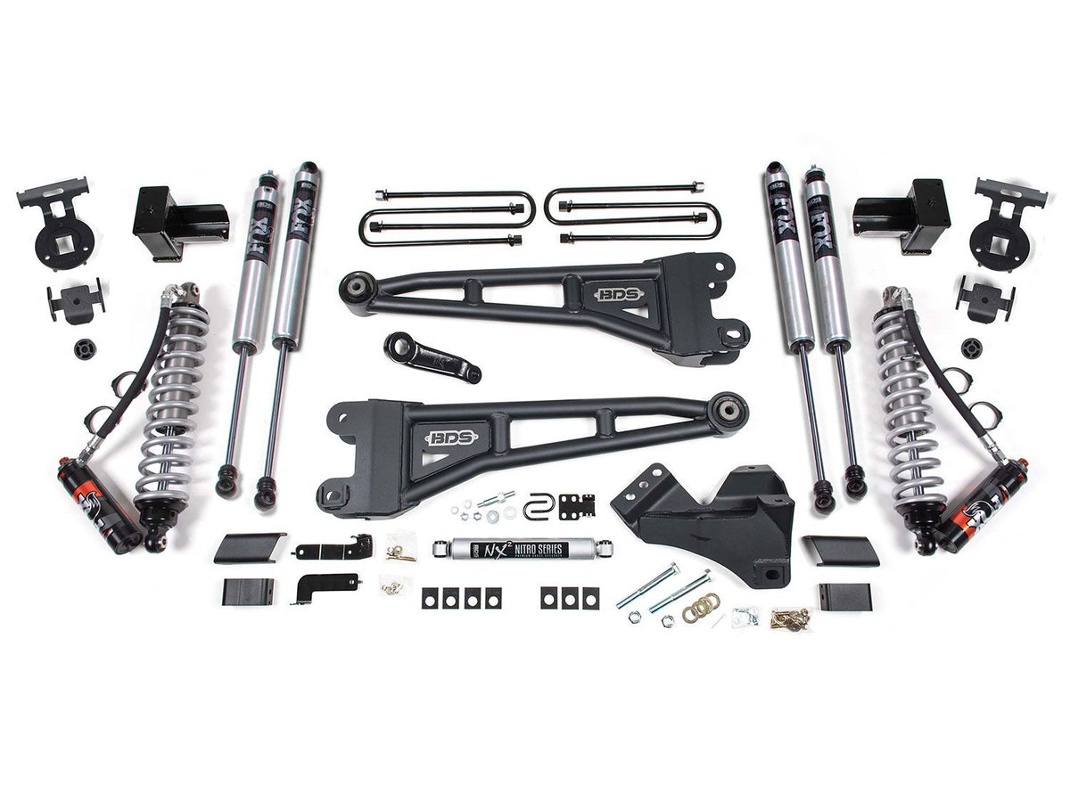 BDS Suspension 5" Radius Arm Lift Kit - 4WD — 2023-2026 Ford F-250/F-350