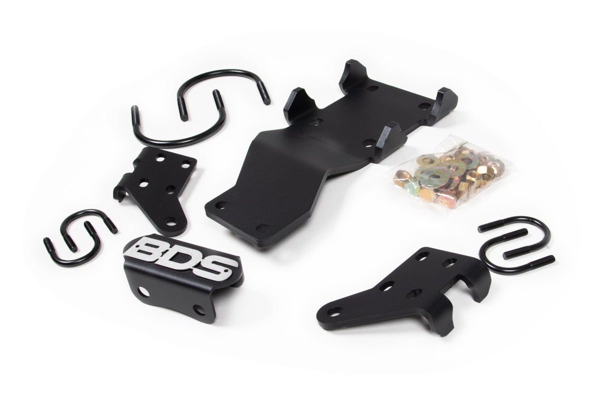 BDS Dual Steering Stabilizer Bracket Kit - 2005-2026 Ford F-250/F-350, 0-2 Inch Lift