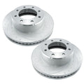 SSBC-USA Dimple Drilled & Slotted Brake Rotors (Rear)