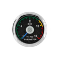 ISSPRO EV2 Pyrometer Gauge 0-1600F with Color Band — 2011-2026 Ford F-250 Super Duty/F-350 Super Duty