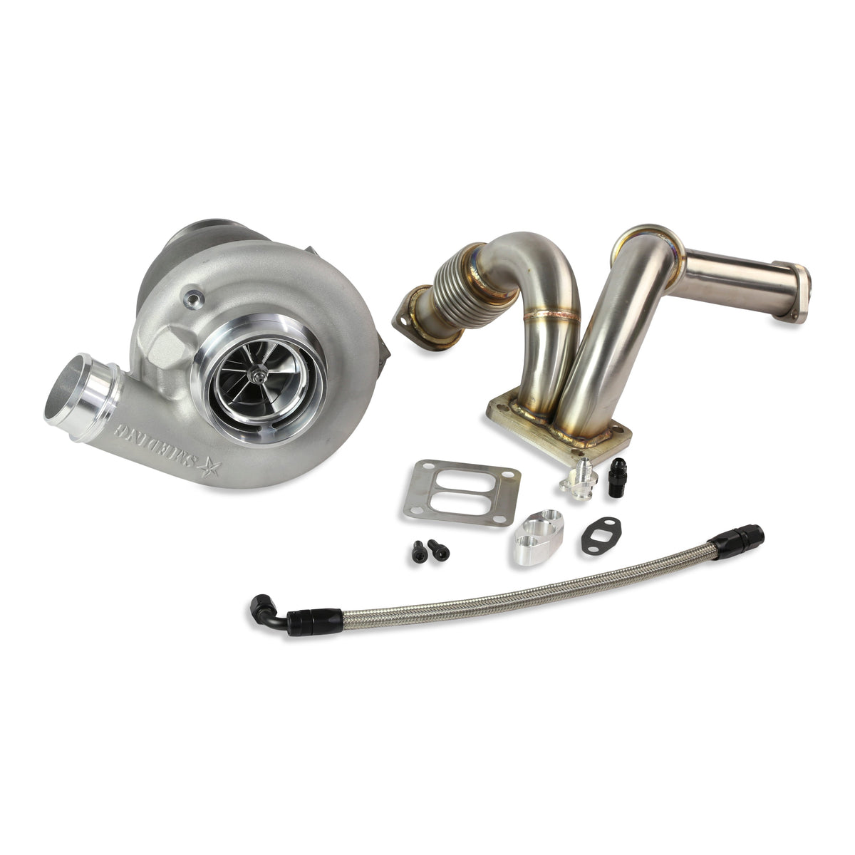 Smeding Diesel Non VGT T4 S300 Kit for with Turbo Gen 2 — 2003-2007 Ford Power Stroke 6.0L – image 2