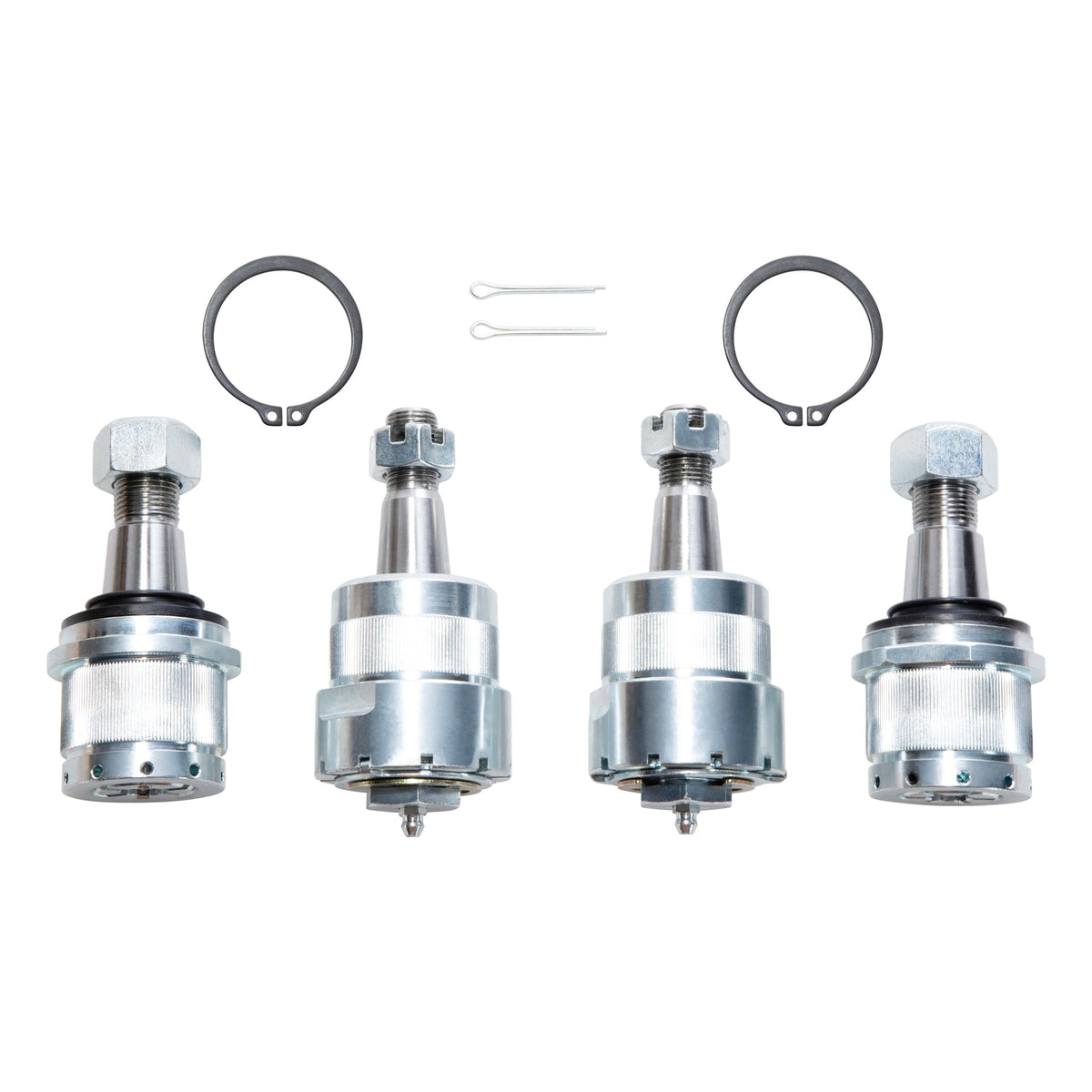 Dynatrac ProSteer Ball Joint Kit 2 Uppers and 2 Lowers Knurled 4X4 — 2003-2013 Dodge 2500/3500