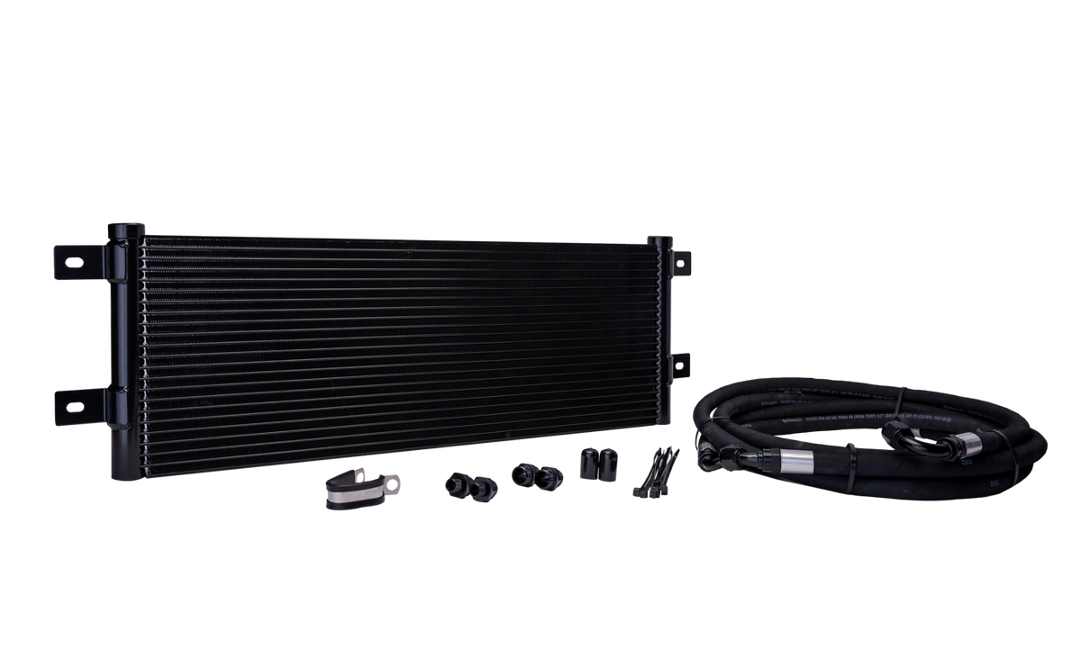 Fleece Performance With 68RE Replacement Transmission Line Kit — 2010-2012 Cummins