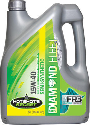 Hot Shot's Secret Green Diamond 15W-40 Semi-Synthetic CK-4 Engine Oil