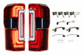 Morimoto XB LED Tail Lights - Red Lens Set - 2023-2027 Ford Super Duty