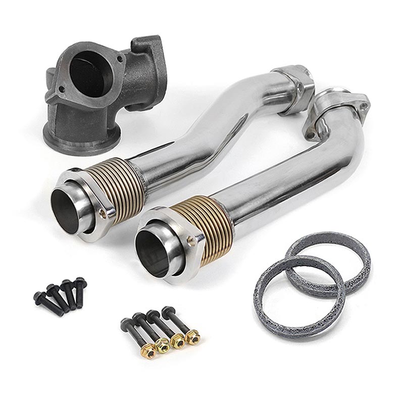Diesel Site BUP73 Bellowed Turbocharger Up-Pipe Kit