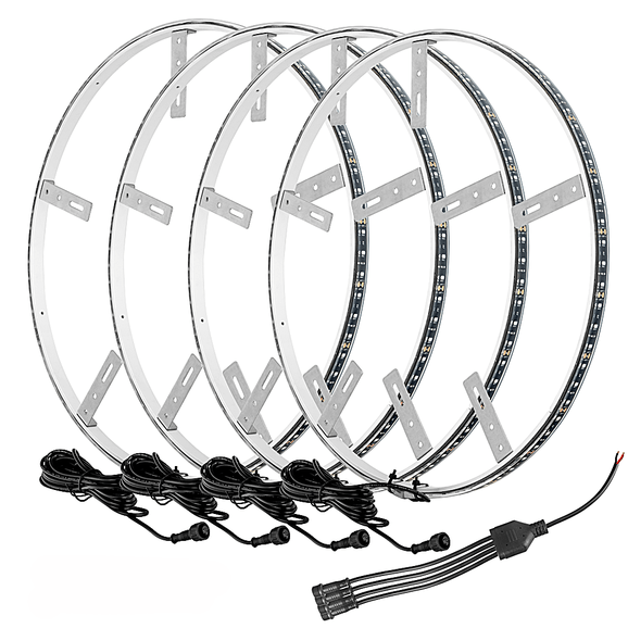 Oracle 4210-334 ColorSHIFT LED Wheel Ring Kit (Fits 18" Wheels & Smaller)