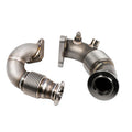 PPE 316119515 Replacement High-Flow Up-Pipes - 2015-2019 Ford 6.7L Powerstroke